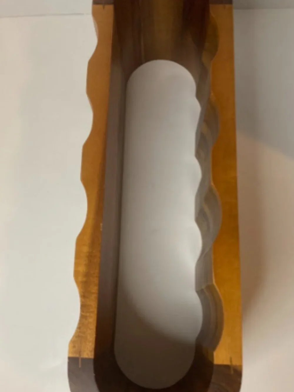 Freestanding 8 Bottle Wood Wine Rack